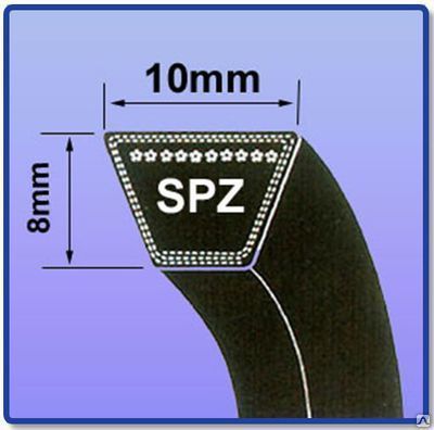 Ремень клиновой узкого сечения SPZ 1362