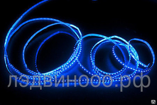 Светодиодная лента LEDcraft SMD 3528 60 диодов на метр IP 33 синий 