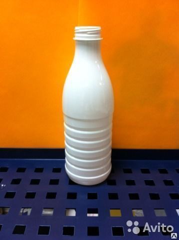 Бутылка ПЭТ 930 мл широкое горло 38 мм белая
