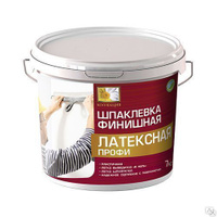 ШПАКЛЕВКА КОЛЛЕКЦИЯ латексная ПРОФИ 14 кг ведро