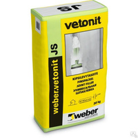 Шпаклевка полимерная WEBER VETONIT Джей ЭС 20 кг