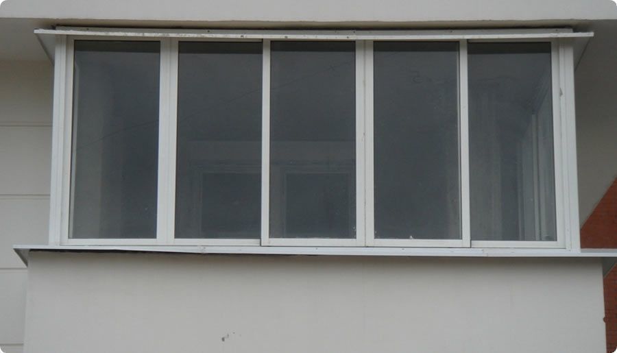 Остекление лоджий пластиковыми окнами