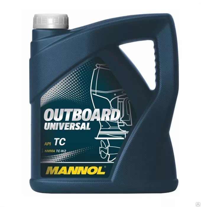 Моторное масло MANNOL 2-Takt OUTBOARD Universal TC-W2 4 л