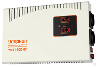 Стабилизатор напряжения УСН 1500 НС настенный Ударник, 140-260 В #1