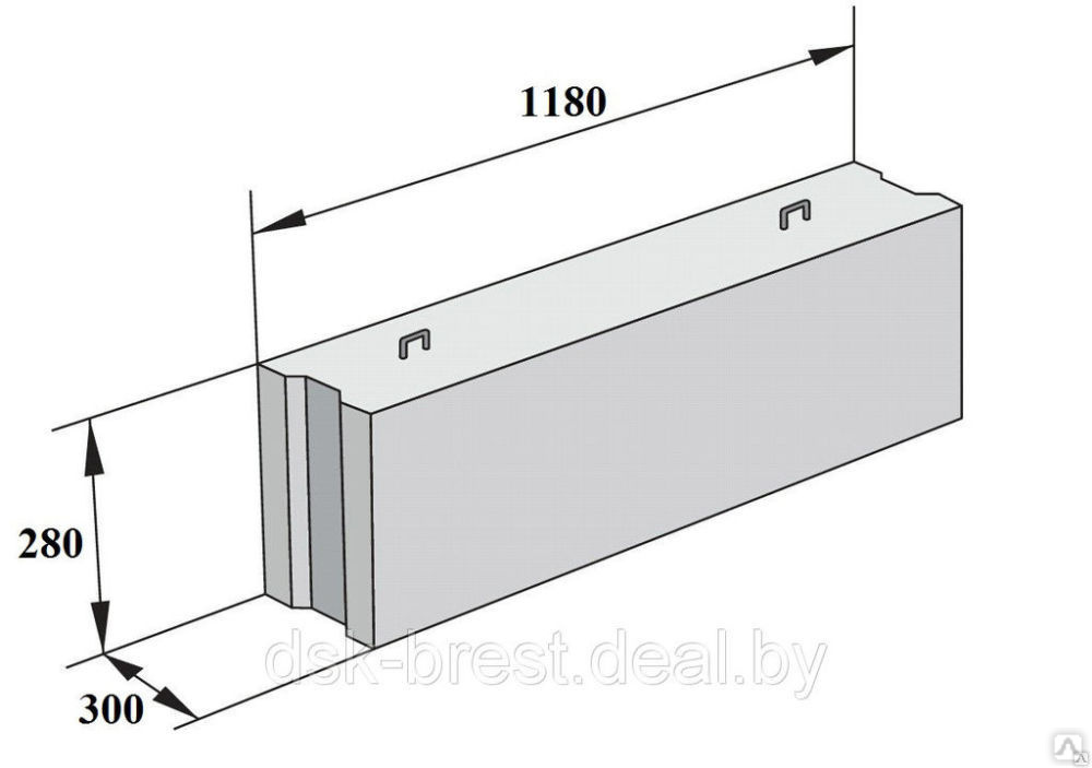 жб блоки для фундамента