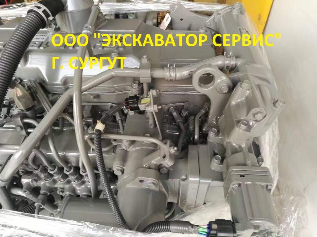 Двигатель ISUZU 4HK1 экскаватора HITACHI ZX200-3