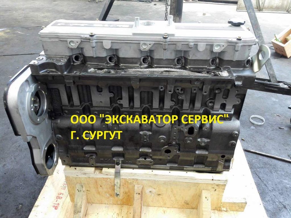 Двигатель ISUZU 6BG1 для экскаватора HITACHI ZX200Крыльчатка вентилятора экскаватора KOMATSU PC200Оригинальный блок двиг