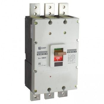 Автоматический выключатель ВА-99M 1250/1000А 3P EKF Basic
