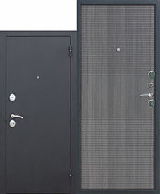 Стальная дверь GARDA МУАР 7,5 мм, цвет: Венге Тобакко