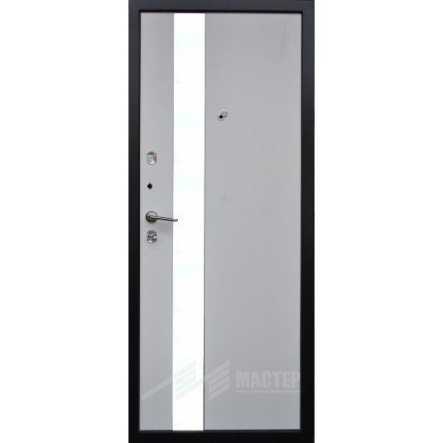 Дверь металлическая Мастер 25, Цвет: Белый ясень