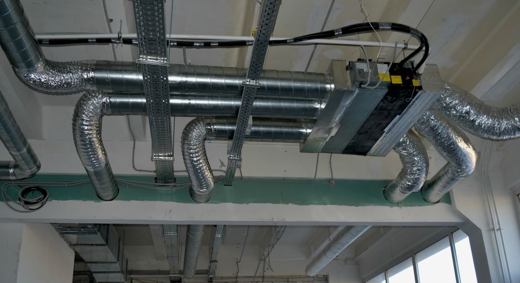 Монтаж воздуховодов систем вентиляции и кондиционирования