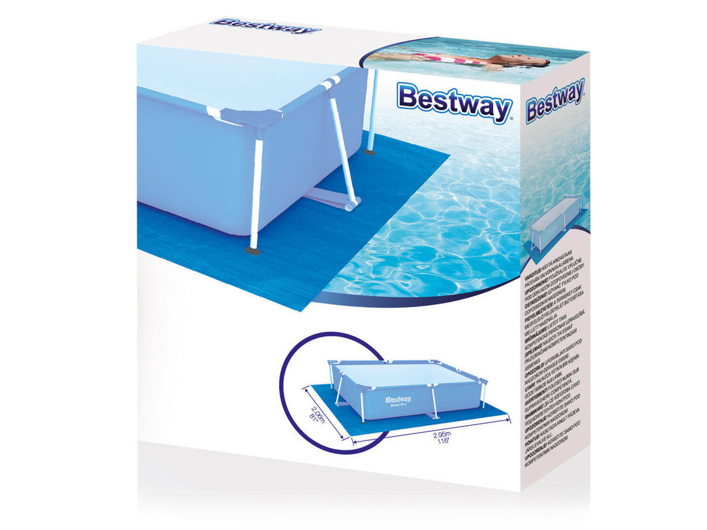 Подстилка для бассейнов 295х206 см, для бассейнов до 260х170 см (Bestway 58100 BW) 1