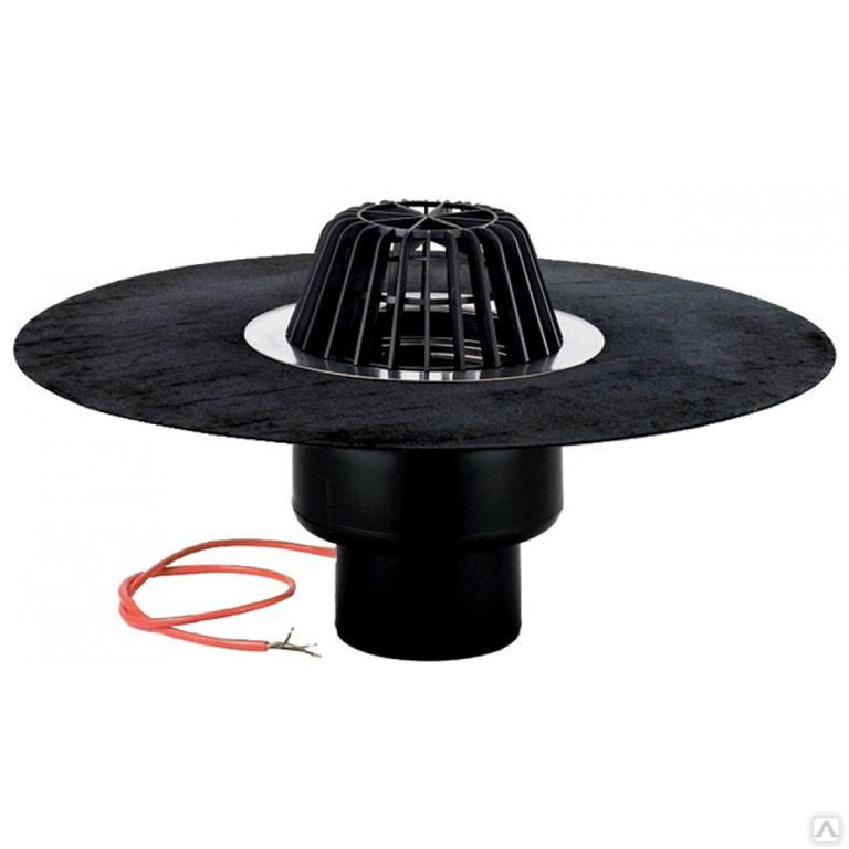 Кровельная воронка HL 62.1 H с электроподогревом 230 В 10 - 30 Вт, цена ...