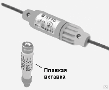 Предохранитель D01 gL/gG 2A 400V (E14) TC RU C-SI.HA10.B.00081/18 ETI в корпусе 