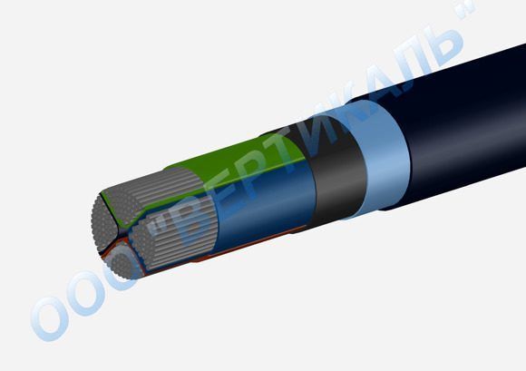 Кабель силовой АВБбШв (АВБШв) 4х70 / 4х95 / 4х120 / 4х150 / 4х185 ...