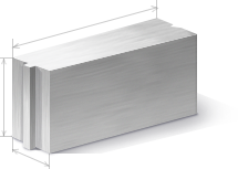 Блок газобетонный Вармит и Сибит D400-D600 в ассортименте