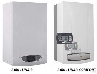 Размеры газового котла baxi luna 3