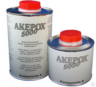 Клей жидкий прозрачный AKEPOX 5000 