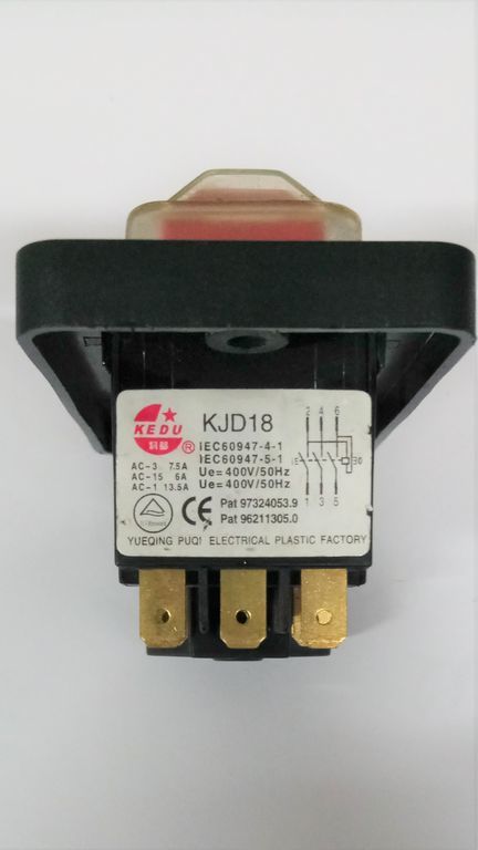 Электромагнитный выключатель KJD 18 шесть контактов
