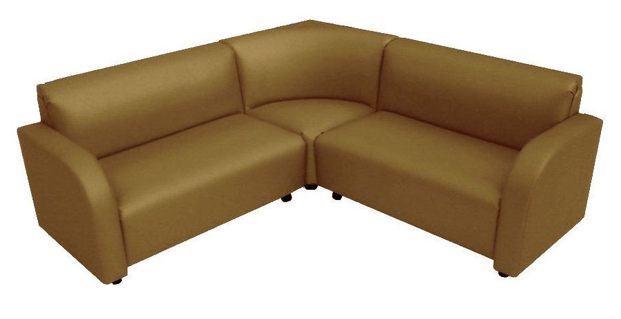 Угловой диван с подлокотниками "Альфа"