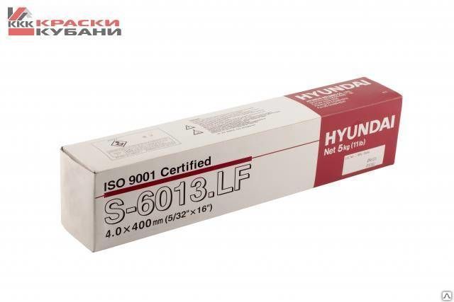 Электроды S-6013.LF 4.0х400 мм Hyundai Profi 5 кг