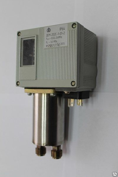 Датчик-реле давления ДЕМ-202С, цена в Екатеринбурге от компании ...