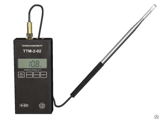ТТМ-2 измеритель скорости потока воздуха термоанемометр