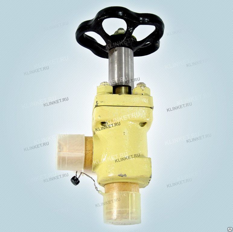 Клапан сильфонный запорный 521-03.415-01 штуцерный для высоких давлений 1
