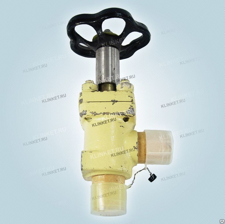 Клапан сильфонный запорный 521-03.415-01 штуцерный для высоких давлений 2