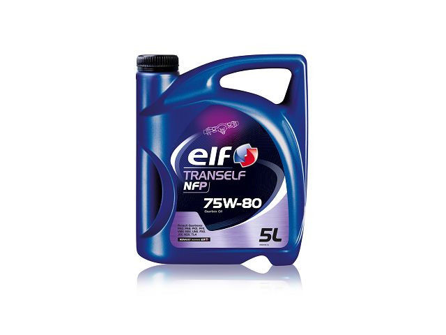 Трансмиссионное масло ELF Tranself NFP 75w80 5л