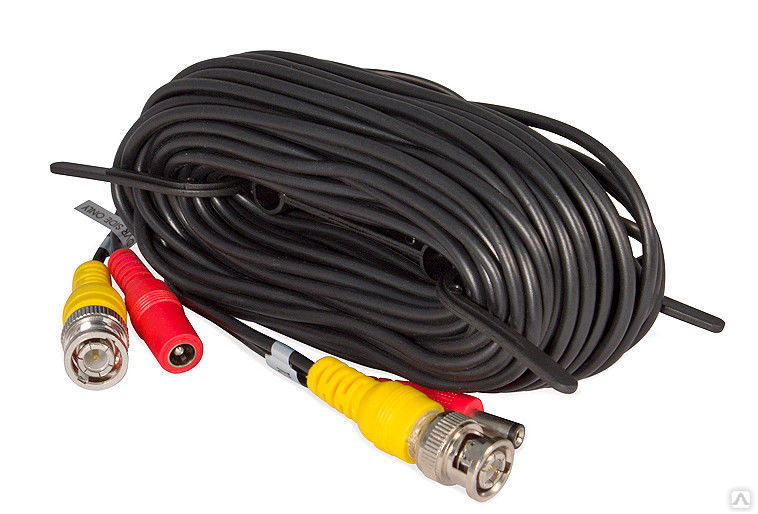 Кабель для видеонаблюдения, коаксиальный кабель, комбинированный кабель ...