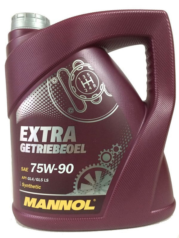 Масло трансмиссионное Mannol Extra Getriebeoel 75w-90 GL-5 4л