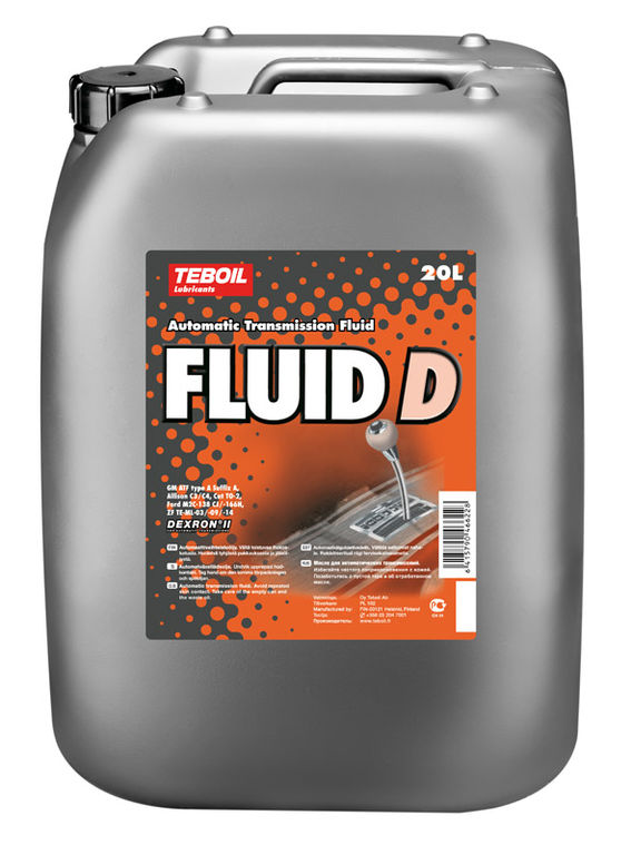 Трансмиссионное масло Teboil Fluid E Dexron III 20л