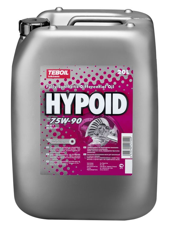 Масло трансмиссионное Teboil Hypoid 75w140 GL-5 20л синтетическое