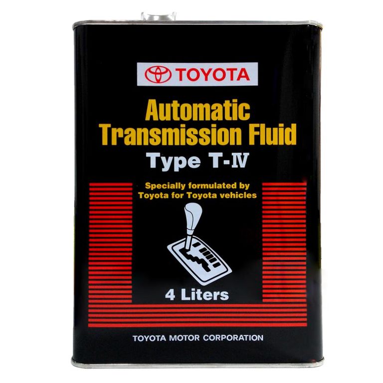 Масло трансмиссионное Toyota ATF TYPE T-IV 08886-81015 4л