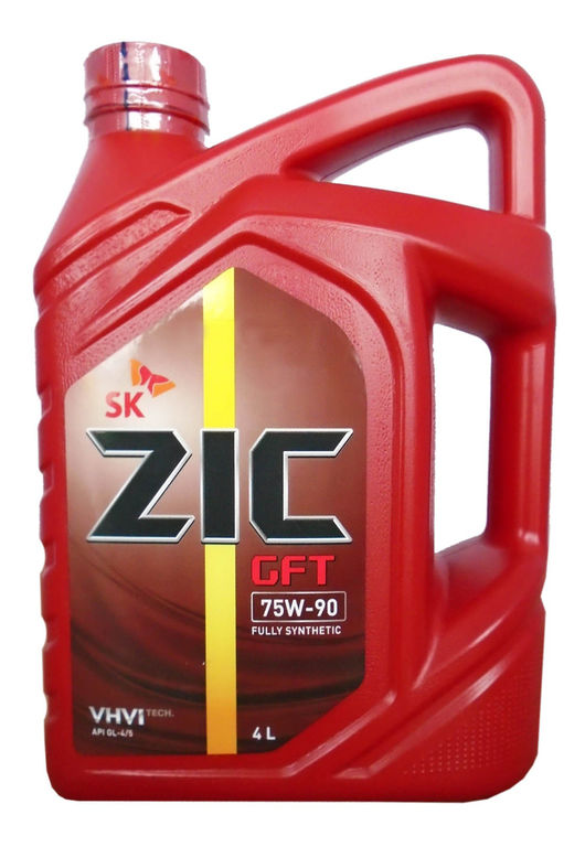 Трансмиссионное масло ZIC G-F TOP 75W90 GL-4/5 4л синтетическое
