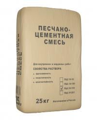 Цементно-песчаная смесь CBS М-100, 25 кг