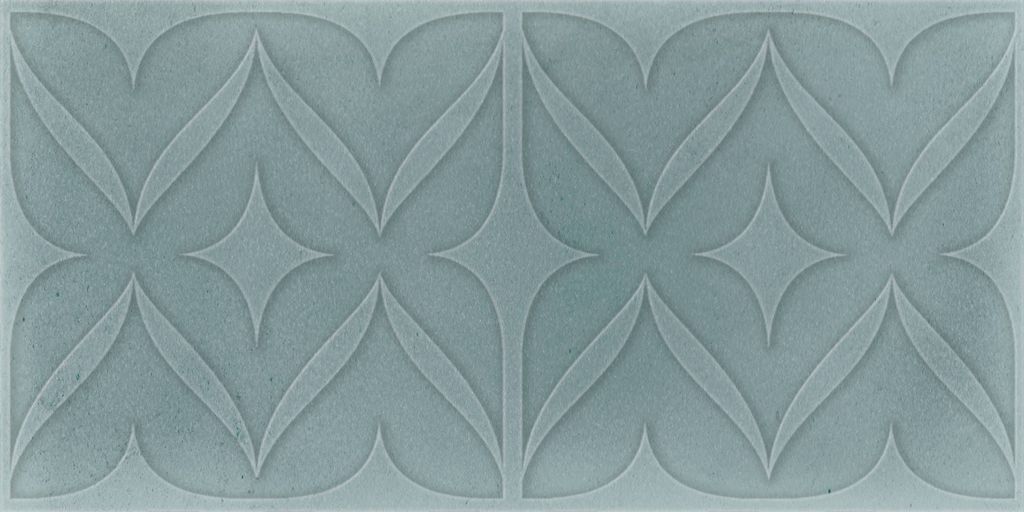 Керамическая плитка Керамин Cifre Sonora Dеcor Turquoise Brillo Настенная плитка 7,5х15