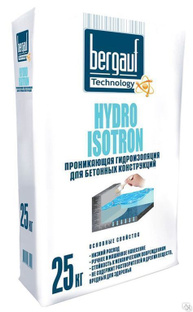 Проникающая гидроизоляция для бетонных конструкций Hydro Isotron 25 кг 