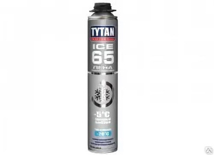 Пена монтажная Проф Tytan 65 ICE зимняя 750 мл 1уп=12 