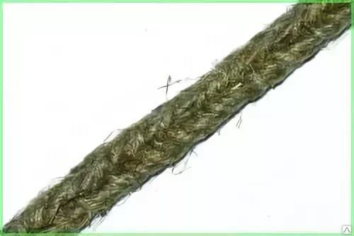 Набивка сальниковая плетеная лубяная пеньковая сухая ЛС 6-15 мм