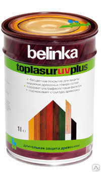 Белинка топлазурь UV+ -бесцветная защитная лазурь, цена в Красноярске ...