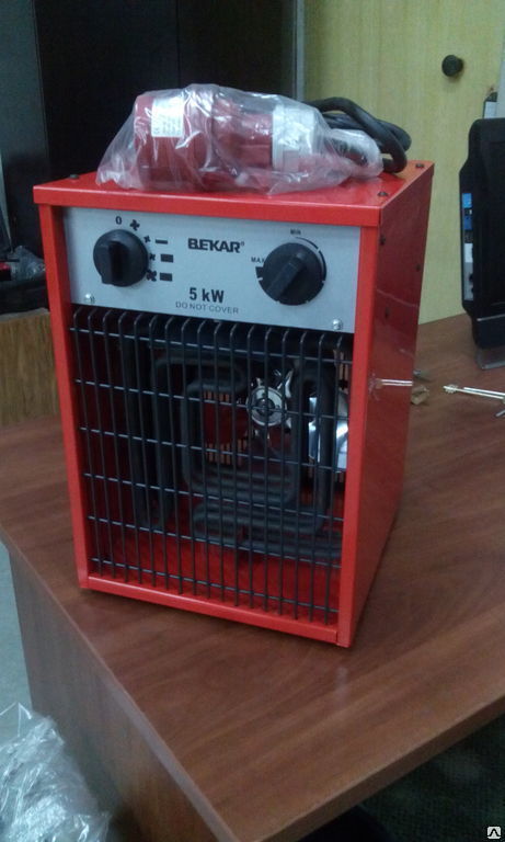 Электрический тепловентилятор BEKAR E5