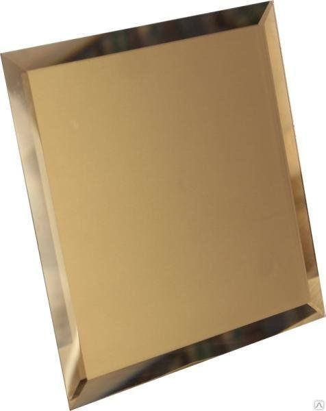 Плитка зеркальная бронза