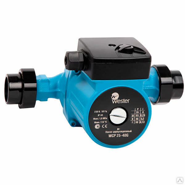 Циркуляционный насос Wester WCP 25-60G (с гайками) / Вестер купить за 2 ...