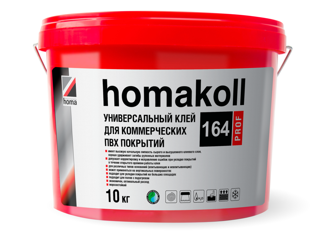 Клей для ковролина homakoll 164 Prof 10 кг