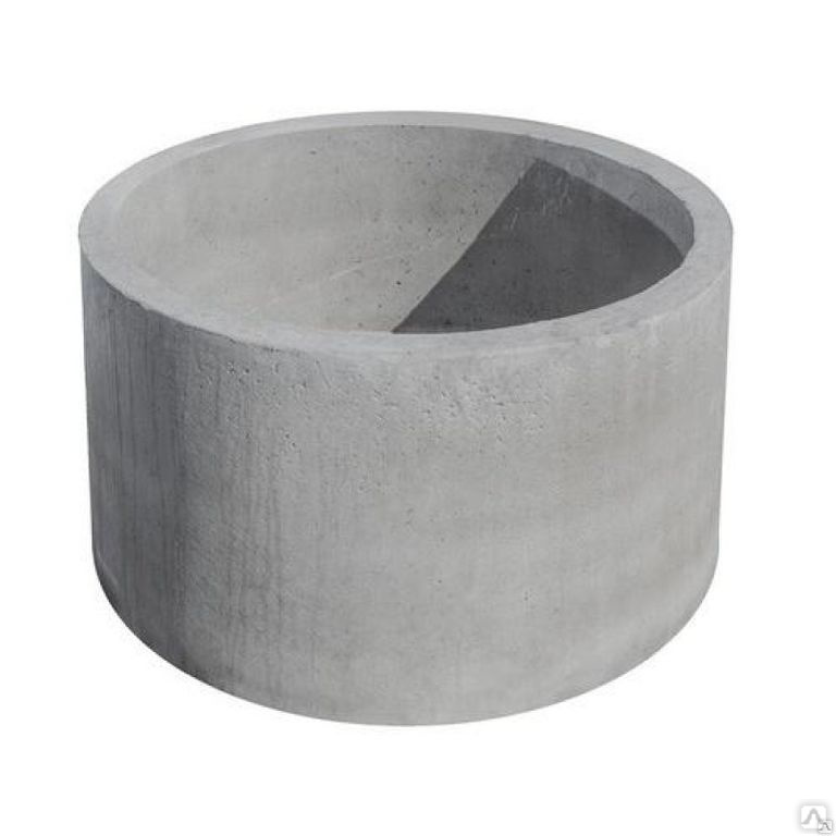 Бетонное кольцо 1 м для колодца купить с доставкой по Краснодару