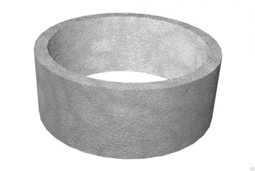 Железобетонное кольцо для колодца 1м
