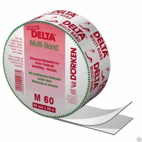 Лента Delta-Multi Band 60х25м для гидро-пароизоляции