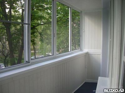 Алюминиевый балкон система профилей Alutech ALT100